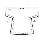 Step 5a: Dressmaking pattern (Click to see full size)
