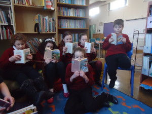 The pupils at Banavie Primary just can't put down their Scottish books!