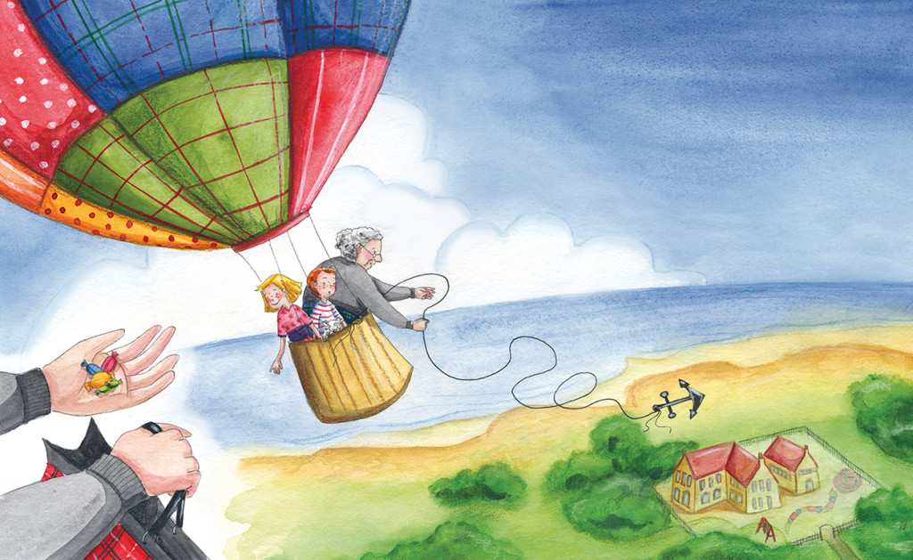 Hot Air Balloon spread