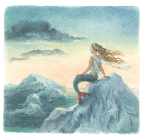 From The Little Mermaid, illustration by Anastasiya Archipova
