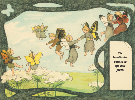 Illustration from The Story of the Butterfly Children by Sibylle von Olfers