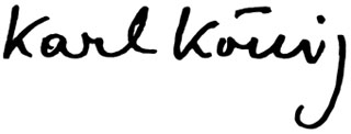 Karl Konig signature