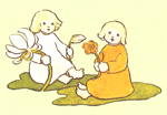 Illustration from The Story of the Root Children by Sibylle von Olfers