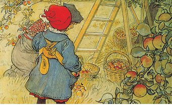 Illustration from A Farm by Carl Larsson