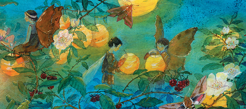 Illustration from In the Land of Fairies by Daniela Drescher Illustration from In the Land of Fairies by Daniela Drescher