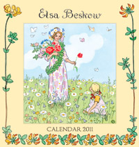 Illustrated by Elsa Beskow - Elsa Beskow Calendar: 2011