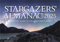 Bob Mizon - Stargazers' Almanac: A Monthly Guide to the Stars and Planets: 2025