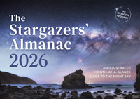 Callum Potter - The Stargazers' Almanac: An Illustrated Month-at-a-Glance Guide to the Night Sky: 2026