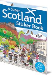 Illustrated by Susana Gurrea - A Super Scotland Sticker Book