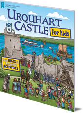 Illustrated by Moreno Chiacchiera - Urquhart Castle for Kids Illustrated by Moreno Chiacchiera - Urquhart Castle for Kids