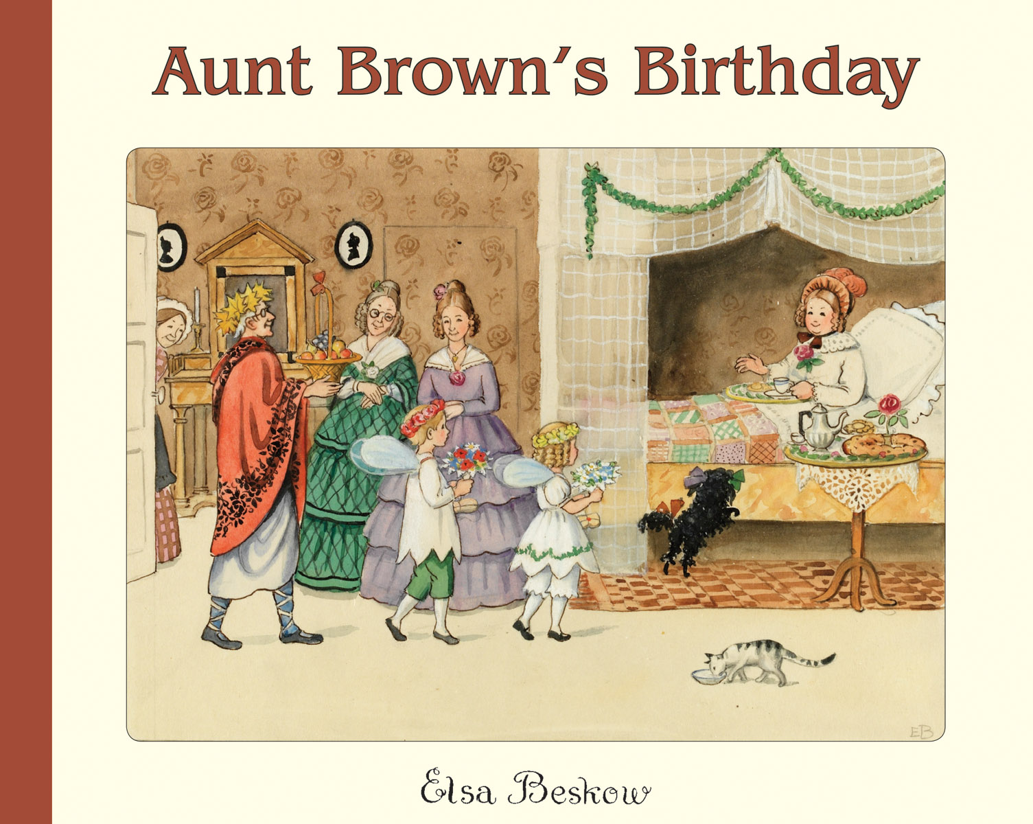 Elsa Beskow, Aunt Brown's Birthday cover image Elsa Beskow, Aunt Brown's Birthday cover image