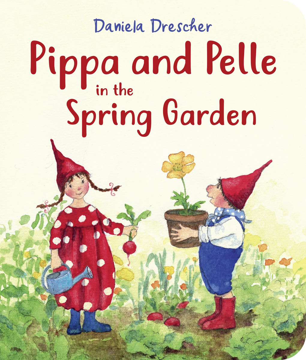 Pippa and Pelle in the Spring Garden