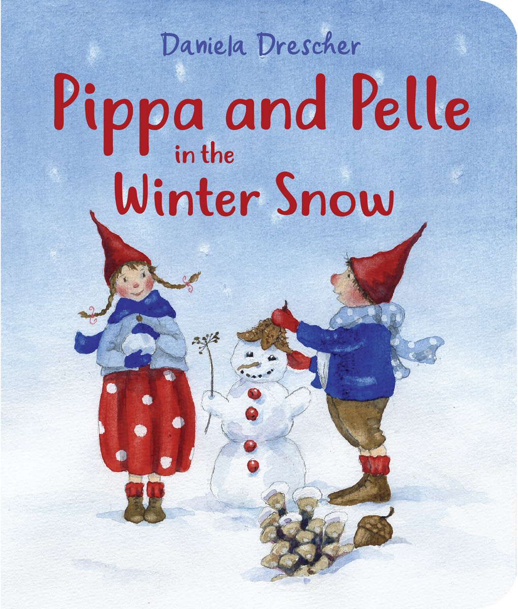 Pippa and Pelle in the Winter Snow