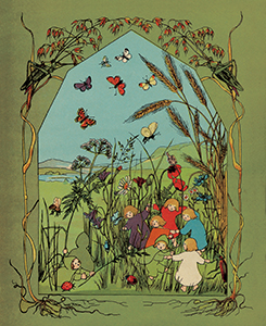 Illustration from The Story of the Root Children by Sibylle von Olfers