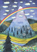 Illustration from The Kingdom of Beautiful Colours Illustration from The Kingdom of Beautiful Colours