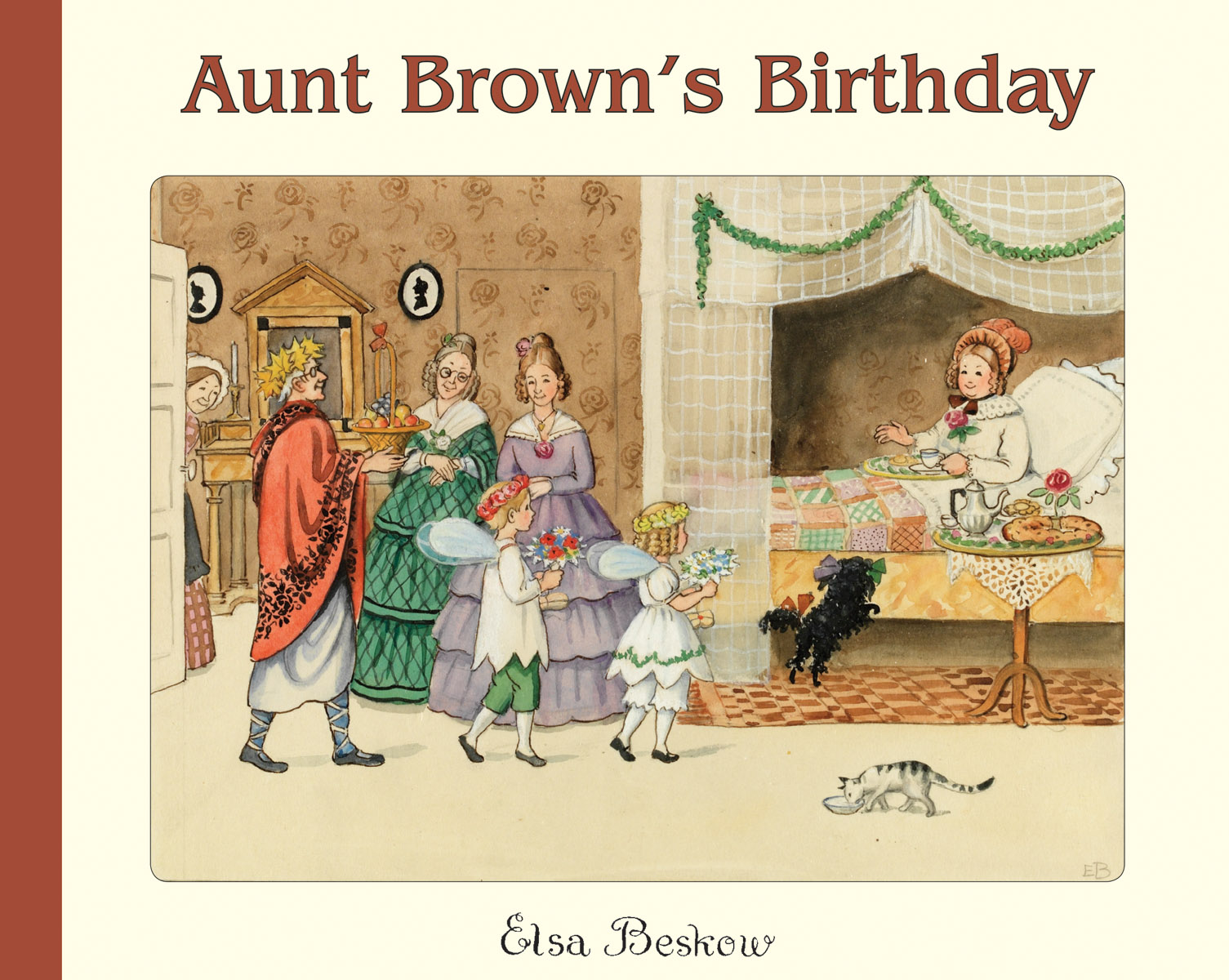 Elsa Beskow, Aunt Brown's Birthday cover image